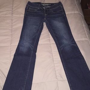 Dark wash jeans